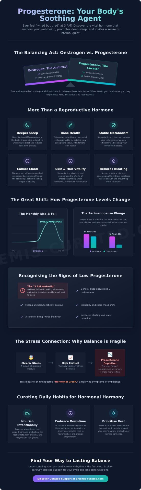 Progesterone: Understanding the Body’s Natural Anchor of Calm and Balance