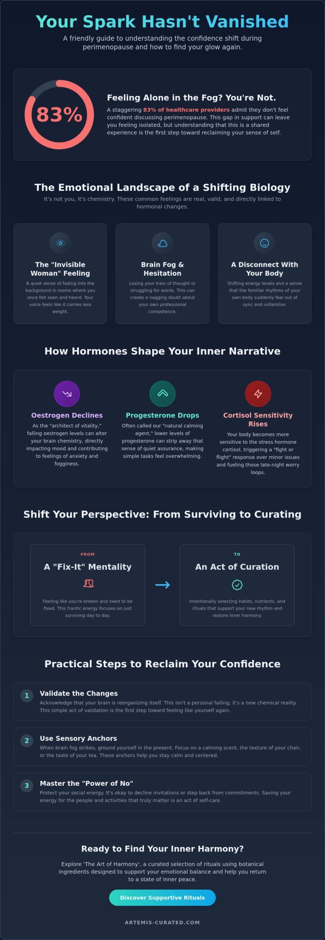 Regaining Confidence During Menopause: A Gentle Guide to Finding Your Harmony Again