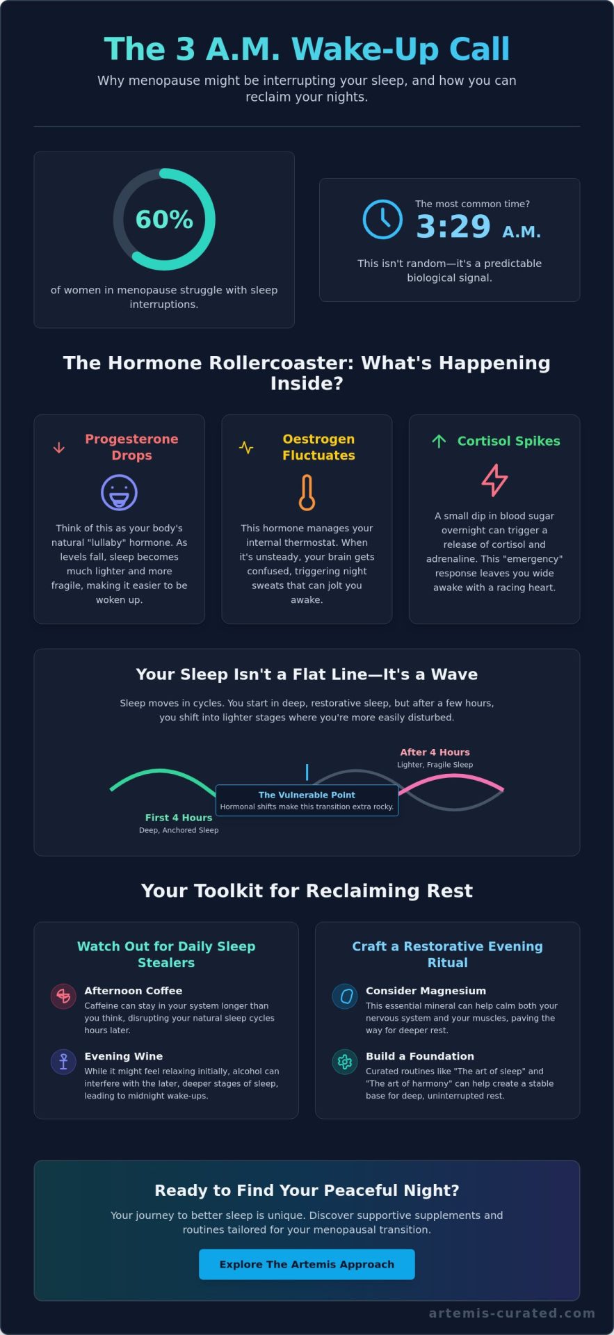Why Do I Wake Up at 3am During Menopause? Understanding the Midnight Wake-Up Call